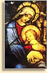 Voorstelling van Maria en Jesus